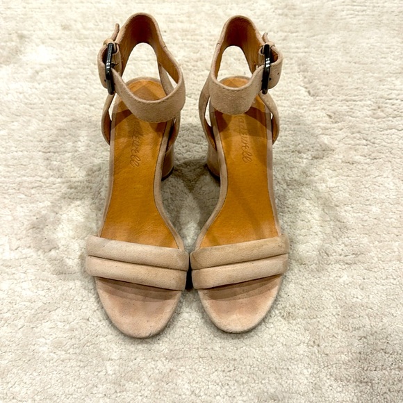 Madewell suede block heels - Picture 2 of 3
